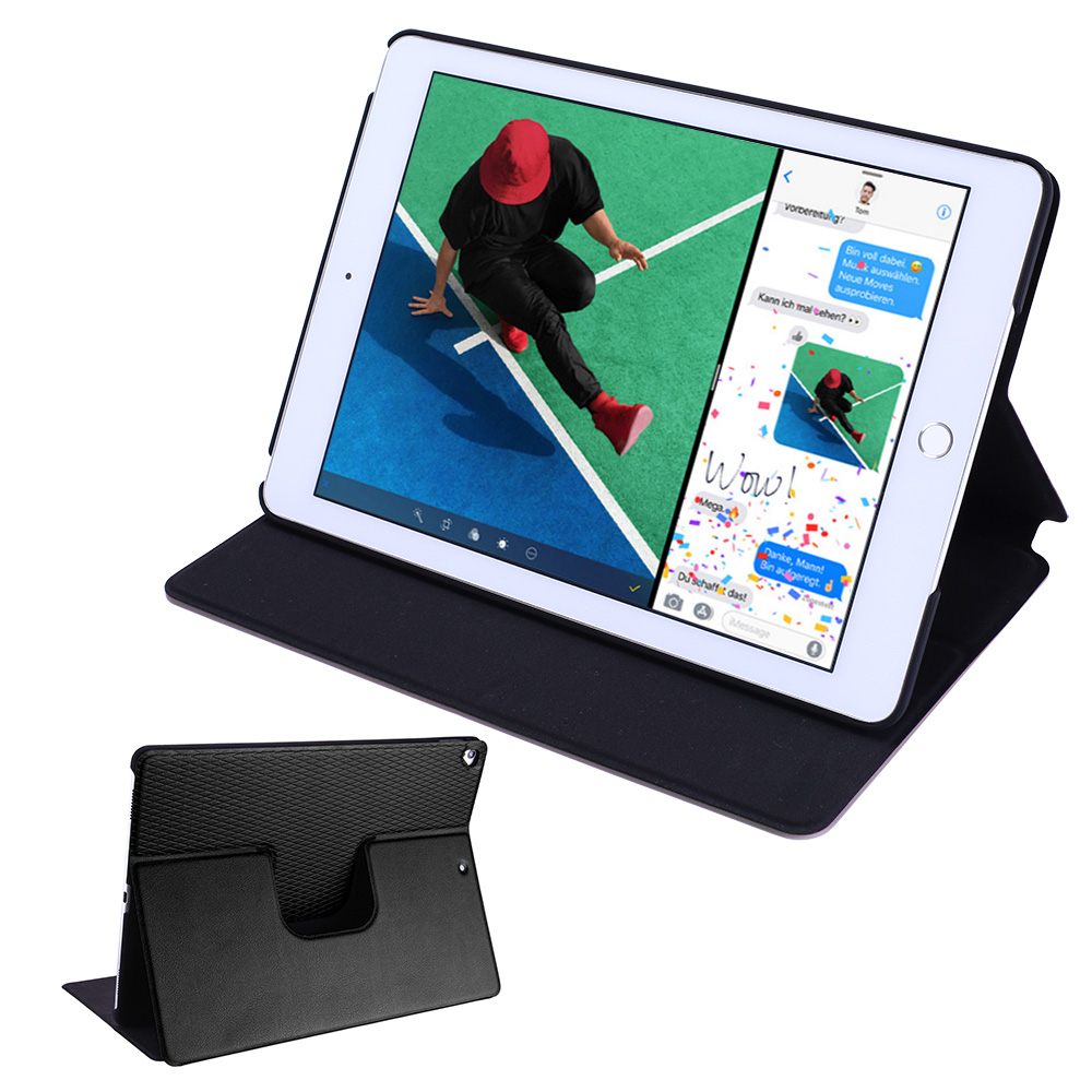 Doupi Flip Case For IPad 5th/6th Gen 2017/2018 – Smart Cover With Stand, Kunstleder